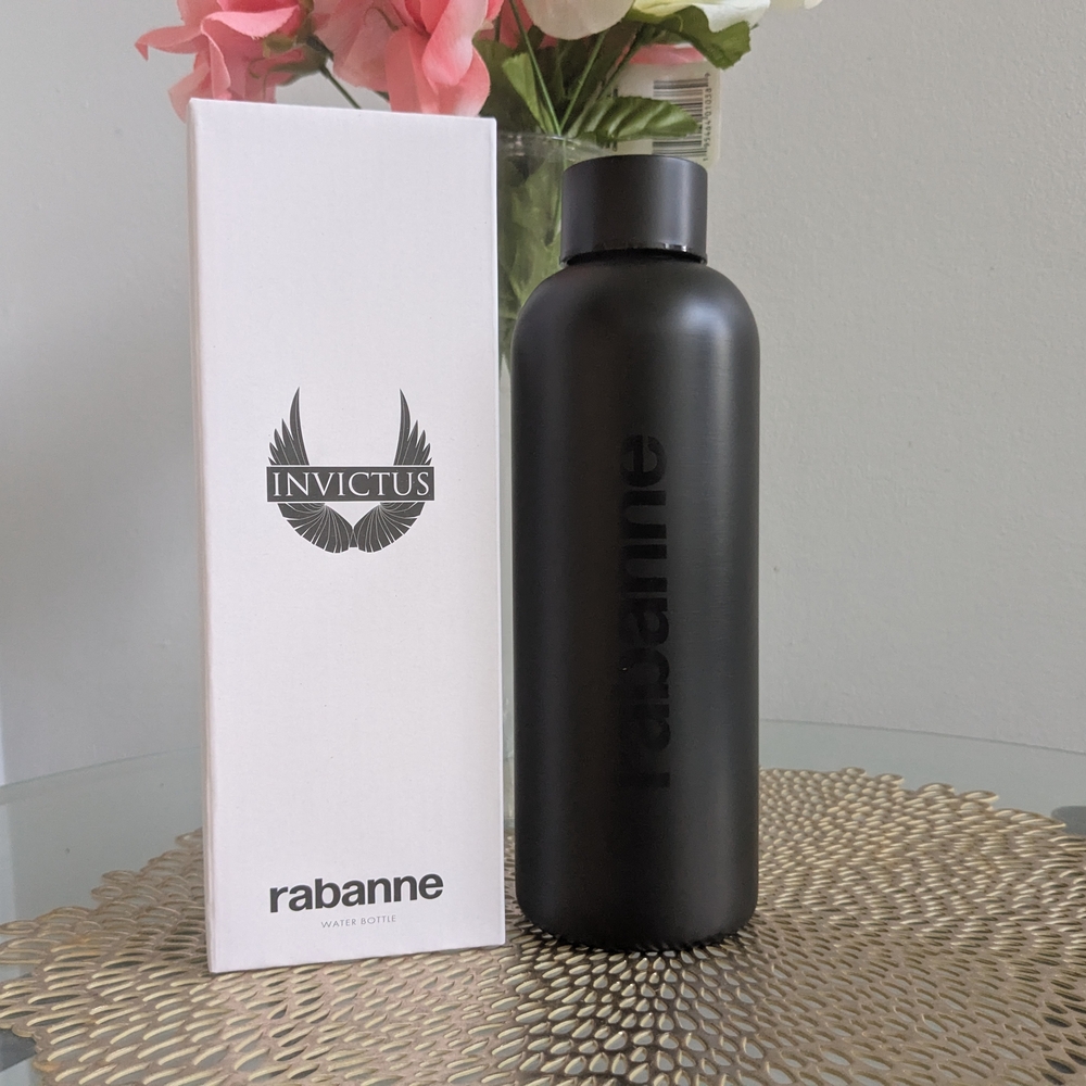 Paco Rabanne Invictus Black Water Bottle